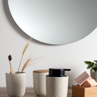 Porta Escova de Dente Cerâmica Branco Osaka YOI