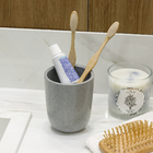 Porta Escova de Dente Cerâmica Cinza Osaka YOI