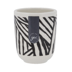 Porta Escova de Dente Cerâmica Zebrado Osaka YOI