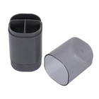 Porta Escova de Dente Cinza Dual Ou