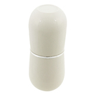 Porta Escova de Dente com Tampa Bege em Plástico New Belly Martiplast