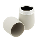 Porta Escova de Dente com Tampa Bege em Plástico New Belly Martiplast