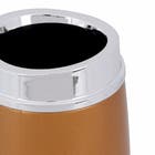 Porta Escova de Dente Com Tampa Vintage Dourado Belly OU