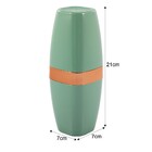 Porta Escova De Dente Creme Dental Banheiro Rosé Gold - Verde