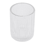 Porta Escova de Dente de Bancada para Banheiro Vidro Transparente Gatsby Sensea