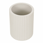 Porta Escova de Dente de Bancada para Banheiro Resina Trench Glamour Sensea