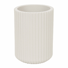 Porta Escova de Dente de Bancada para Banheiro Resina Trench Glamour Sensea