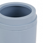 Porta Escova de Dente Plástico Redondo Azul Bold Ou