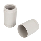 Porta Escova de Dente Plástico Redondo Bege Dórica Ou