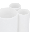 Porta Escova de Dente Plástico Redondo Branco Touch Umbra