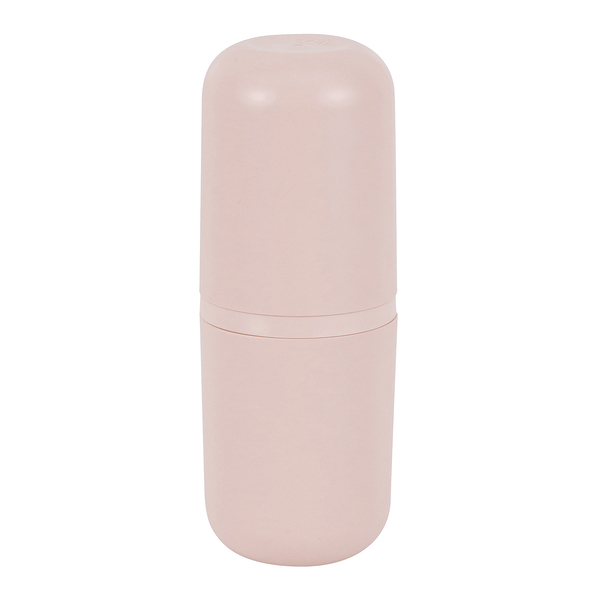 Porta Escova de Dente Plástico Redondo Rosa Bold Ou