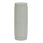 Porta Escova de Dente Plástico Redondo Verde Dórica Ou