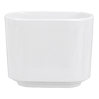 Porta Escova de Dente Plástico Retangular Branco Step Umbra