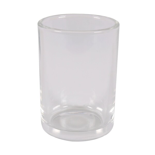 Porta Escova de Dente Vidro Cilíndrico Studio Transparente Sensea