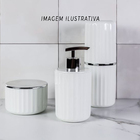 Porta Escova E Pasta Creme De Dente Dental Groove Cores Ou Ro