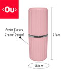Porta Escova E Pasta Creme De Dente Dental Groove Cores Ou Ro