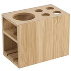Porta Escova E Pasta De Dente Bambu Mimo Style Bm20288