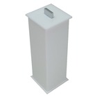 Porta Escova Elegance Decor Branco