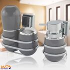 Porta Escova Sabonete Algodão 2 Suporte Cromado Fixação Vento