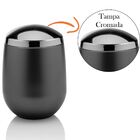 Porta Escova Sabonete E Algodão Vintage Luxo Banheiro - Grafi