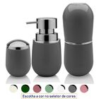 Porta Escova Sabonete Líquido E Algodão Bancada Banheiro - Ch