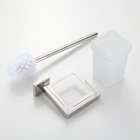 Porta Escova Sanitaria de Parede Banheiro Suporte Aço Polido