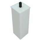 Porta Escova Uno Black Branco