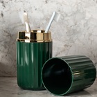 Porta Escovas De Dente Creme Dental Groove Acessório Lavabo V