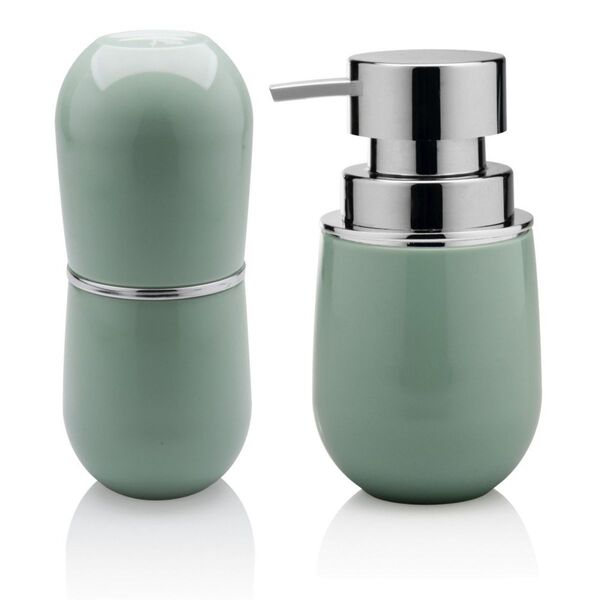 Porta Escovas E Creme Dental Dispenser Sabonete Líquido New B