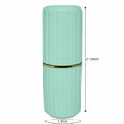 Porta Escovas E Creme Dental Groove Bancada Banheiro Luxo - V