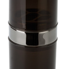 Porta Escovas Pasta De Dente Preto Onix Acquaset Forma Inox