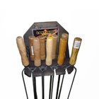 Porta Espetos Marrom Para 8 Unidades - Volpato