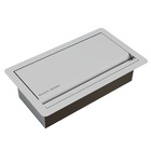 Porta Esponja/sabao De Embutir Na Bancada Inox Escovado 304