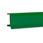 Porta Etiqueta Bandeja Gondola Fit 90 Cm Verde Kit Com 5