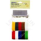 Porta Etiqueta PVC Colorido 50 jogos