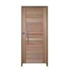 Porta Eucalipto Batente Eucalipto Puxador Barra Chata 102x210