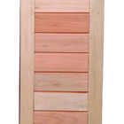 Porta Externa 210x82 Cm Maciça Modelo  Eucalipto Neonx