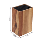 Porta Facas Acácia Oikos