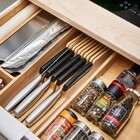 Porta Facas de Gaveta Bambu Delinia