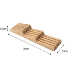 Porta Facas de Gaveta Bambu Delinia