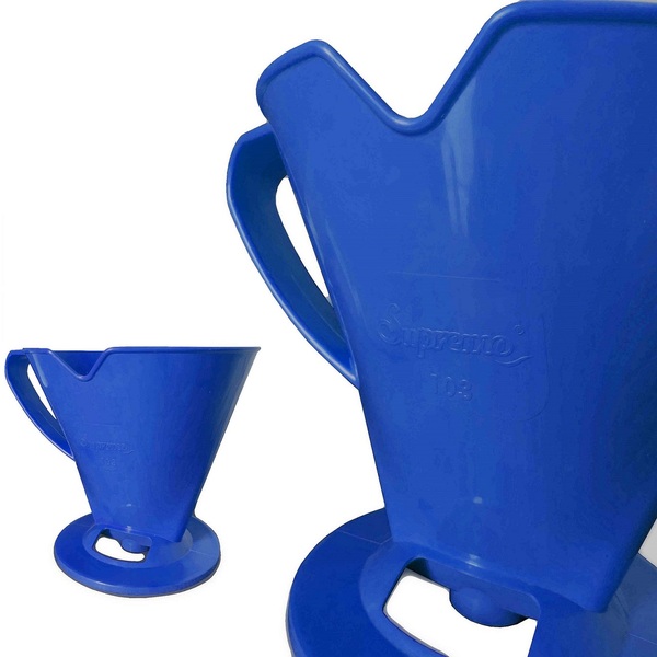 Porta Filtro 103 Café Coador Cônico Colorido Cozinha Suporte