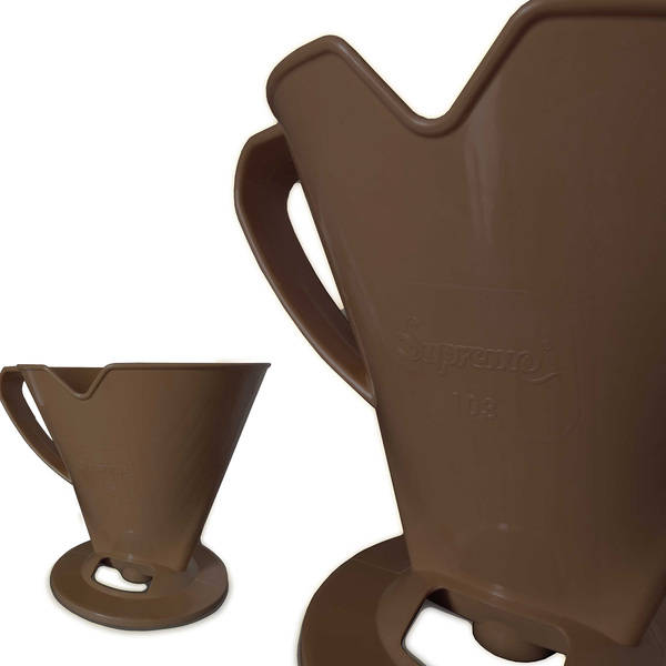 Porta Filtro 103 Café Coador Cônico Colorido Cozinha Suporte