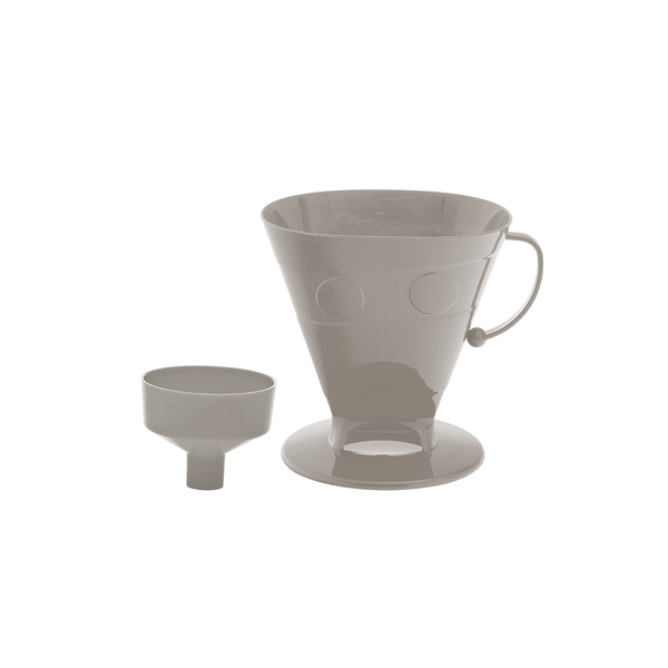 Porta Filtro Para Café Com Adaptador Cinza - Paramount