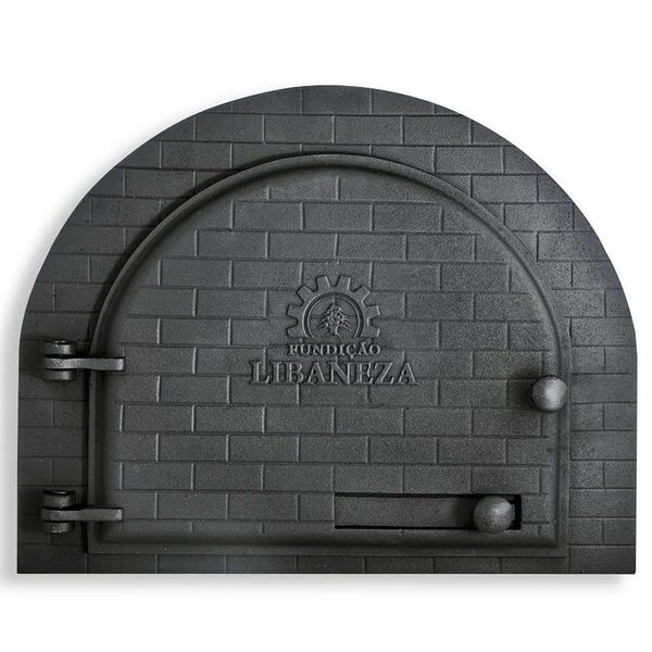 Porta Forno Ferro Fundido Igloo Libaneza 31x36 5cm
