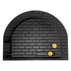 Porta Forno Ferro Fundido Igloo - Tamanho 42x53cm