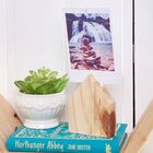 Porta Fotos Polaroid De Madeira - Kit Com 3 Unidades