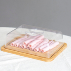 Porta Frios Bambu Tampa Acrílica 24cm