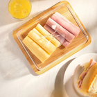 Porta Frios Bambu Tampa Acrílica 24cm