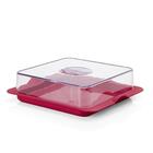 Porta-frios Bordô Com Tampa Moda Do Chef