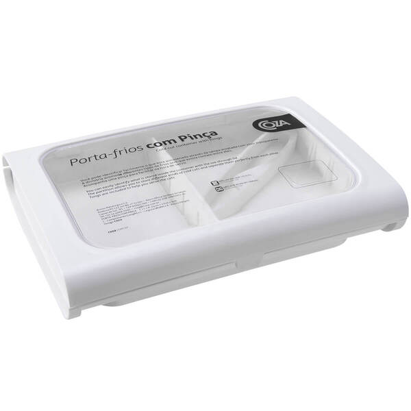 Porta Frios Com Pinça e Tampa Porta Queijos Fatiados Coza PP